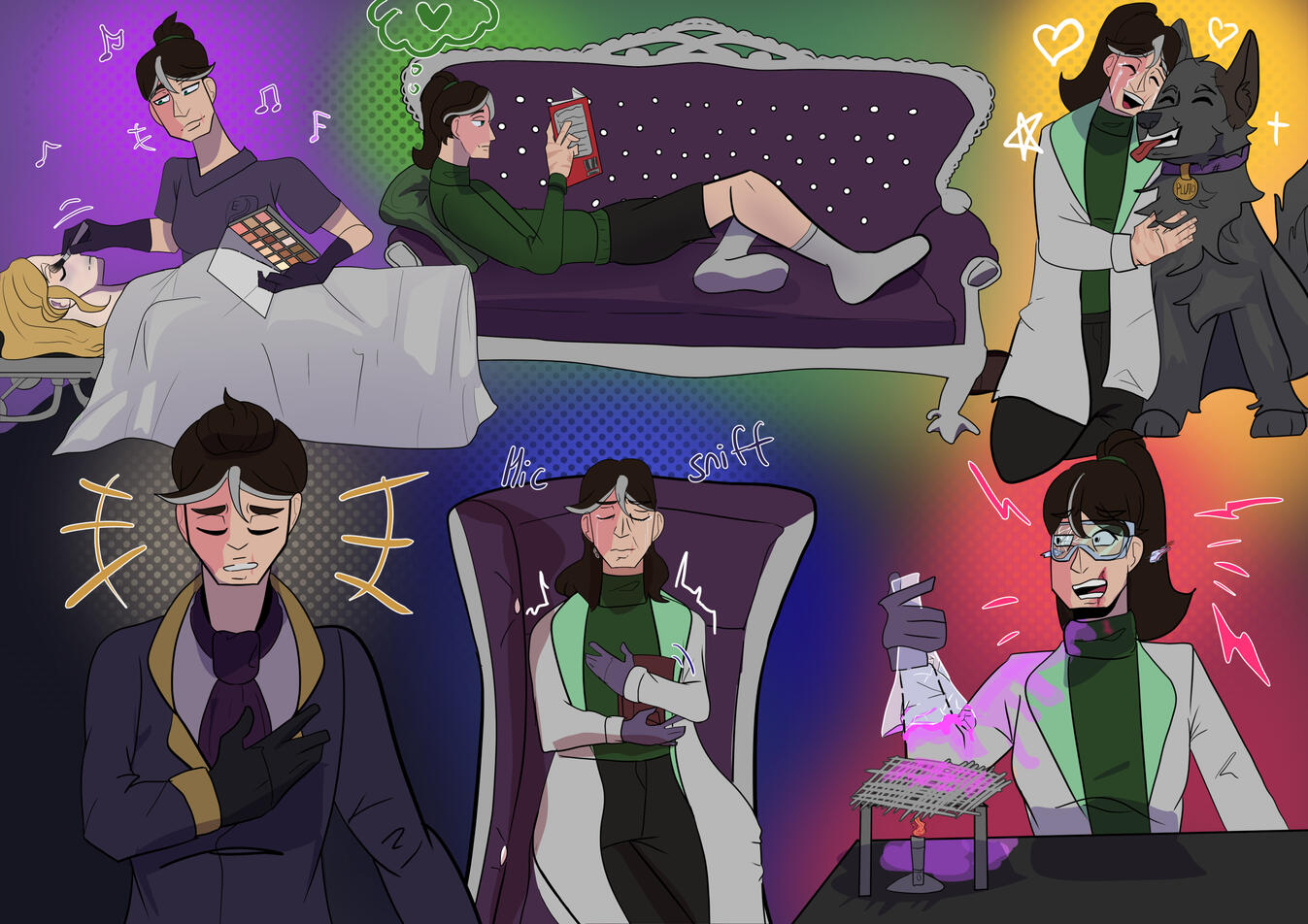 Anna Key pose and personality exploration